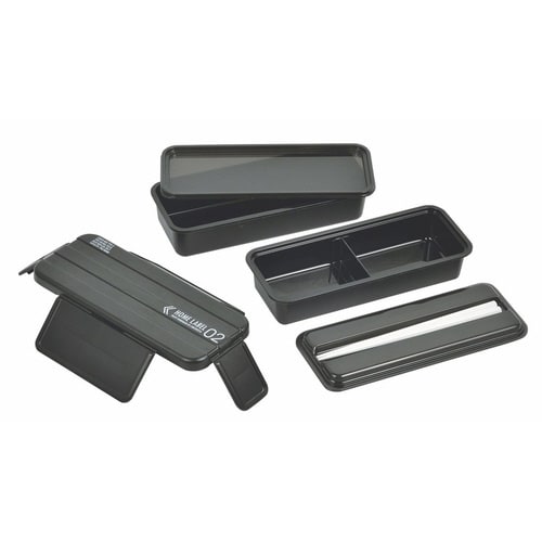 お弁当箱 ホームレーベル ブラック