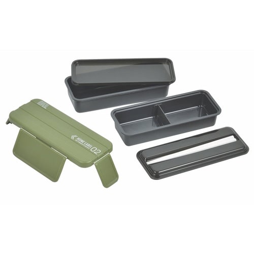 お弁当箱 ホームレーベル カーキ