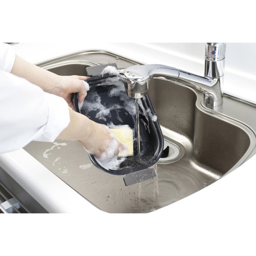 卓上鍋 18×23cm IH対応 グレー