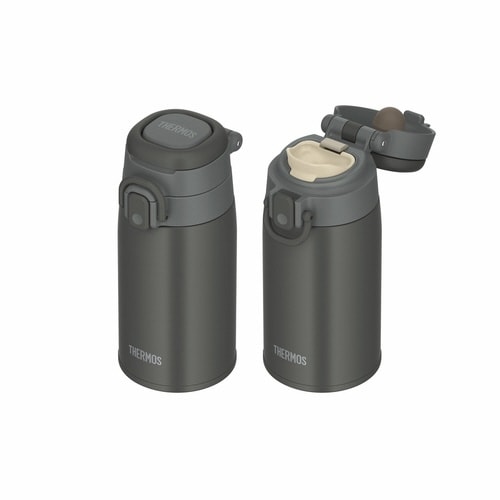 サーモス 水筒 400ml ダークグレー