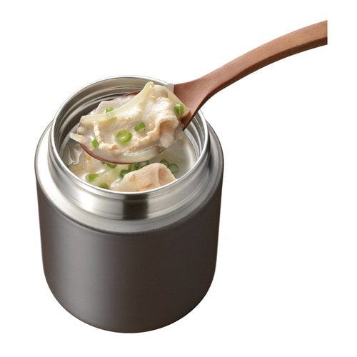 スープジャー 400ml ダークブラウン×2