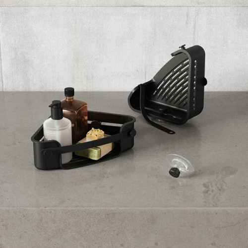 Umbra バス収納 コーナーラック ブラック×2