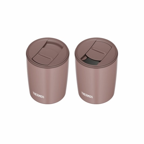 サーモス タンブラー フタ付き ミルクブラウン