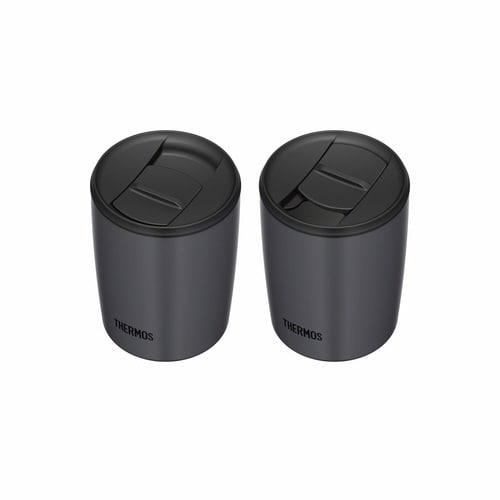 サーモス タンブラー フタ付き ダークグレー
