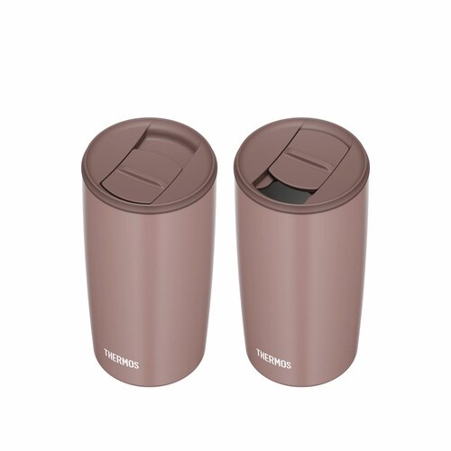サーモス タンブラー フタ付き ミルクブラウン