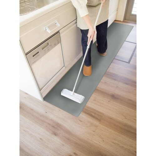 キッチンマット グレー