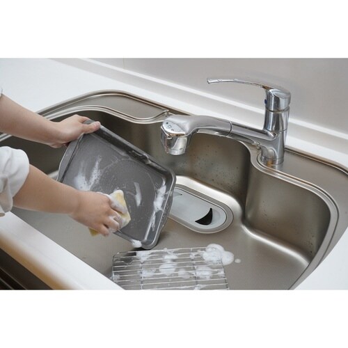 天ぷらバット小フッ素加工網付きセクターツー×2