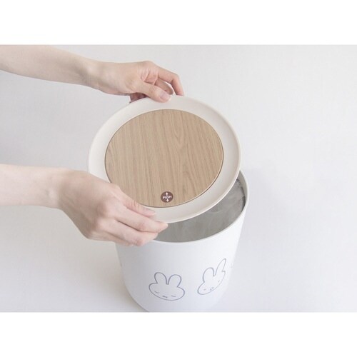 ゴミ箱 7L ミッフィー 小物入れ兼ダストボックス