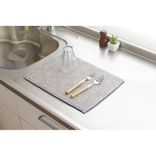 水切りマット 吸水水切りマット おばけごっこ