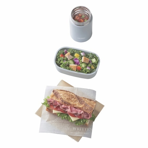 保温弁当箱 サーモス 弁当箱 スカイブルー