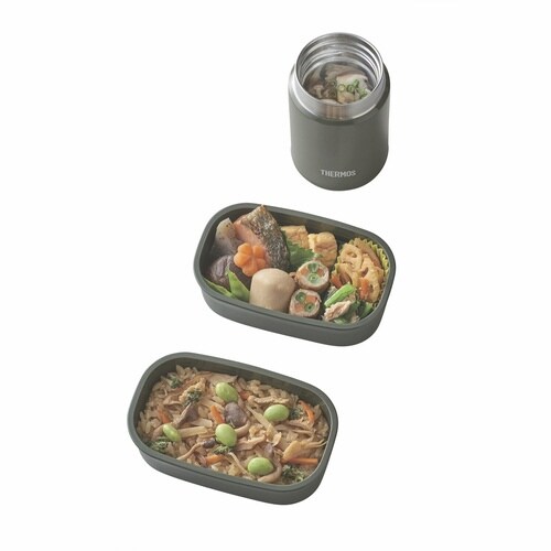 保温弁当箱 サーモス 弁当箱 カーキ