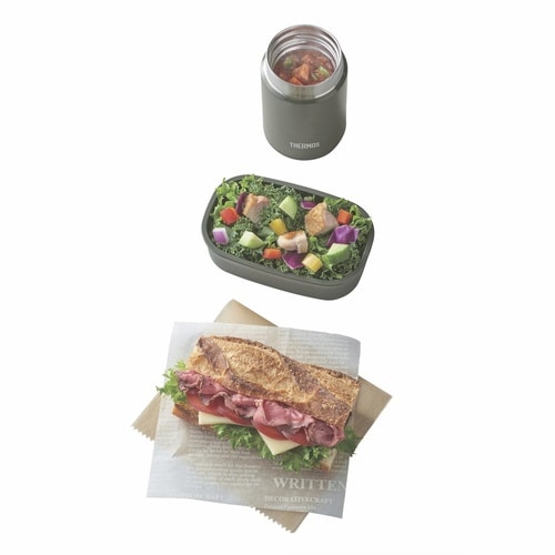 保温弁当箱 サーモス 弁当箱 カーキ