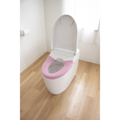便座カバー やわらか便座カバー シーズ ピンク×2