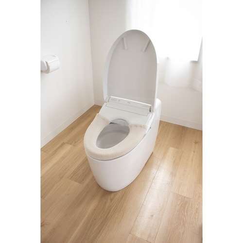 便座カバーやわらか便座カバーシーズベージュ×2