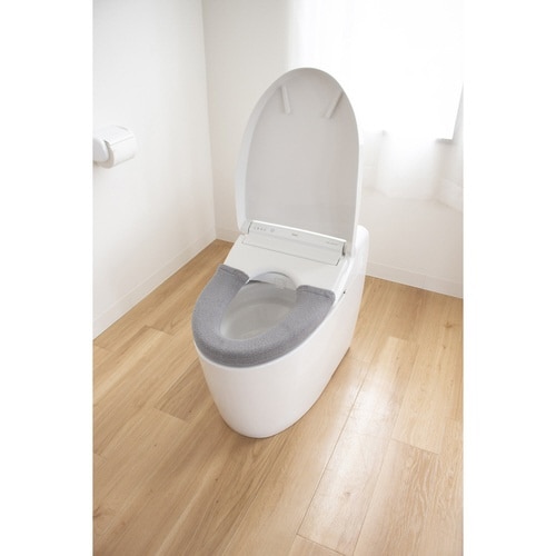 便座カバー やわらか便座カバー シーズ グレー