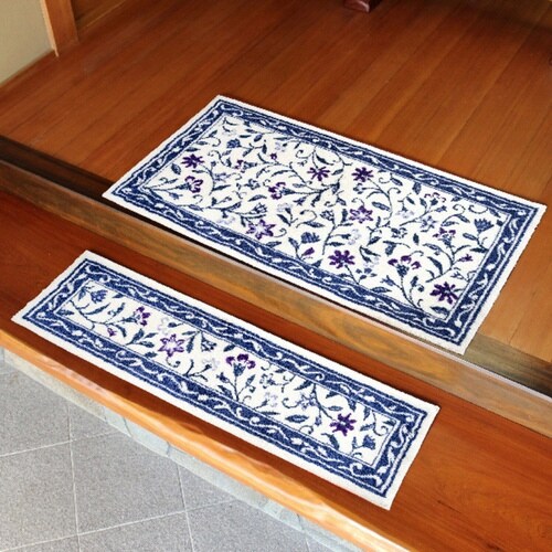 玄関マット 洗える コーナー吸着 モンテサラサ