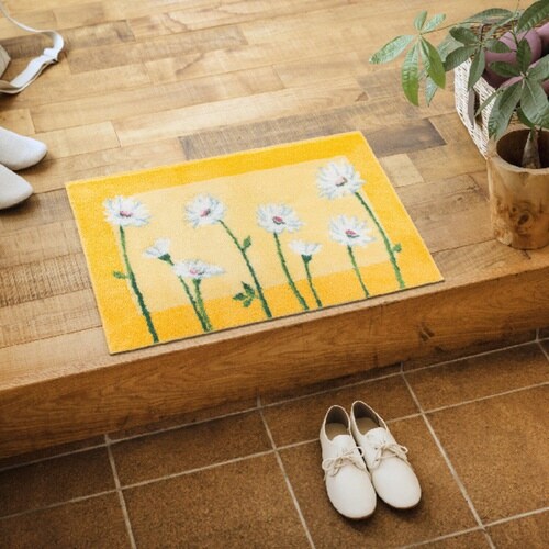 玄関マット 洗える イノセントデイジー
