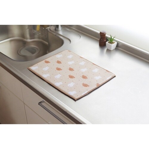 水切りマット 吸水水切りマット ミッフィーとボリス