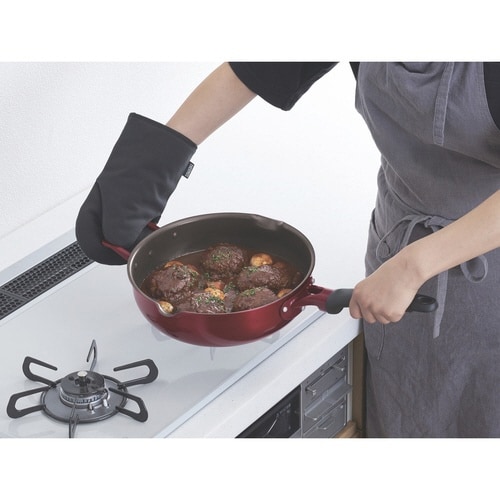 フライパン 26cm IH対応 取っ手付き