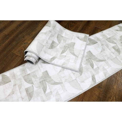 キッチンマット 幾何学 カレ べトン