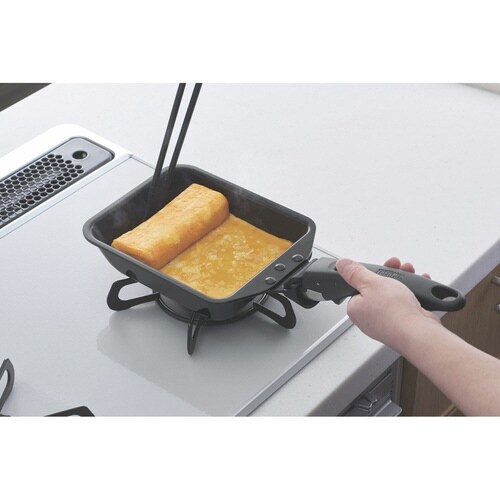 卵焼き器 玉子焼き器 IH対応 取っ手 ブラック