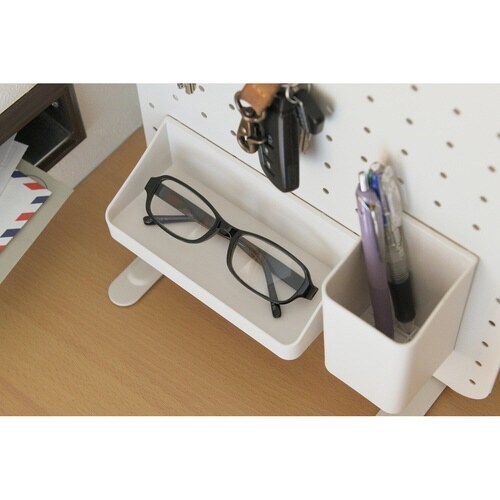 ペグボード 幅30×高さ42cm ホワイト