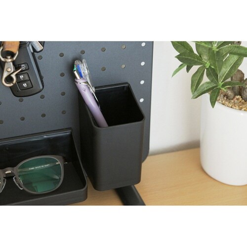 ペグボード 幅30×高さ42cm ブラック