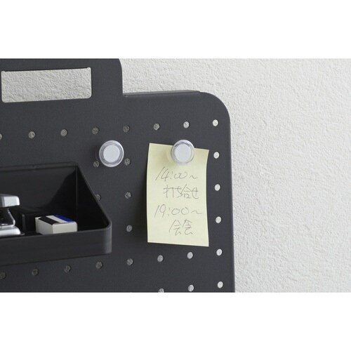 ペグボード 幅30×高さ42cm ブラック