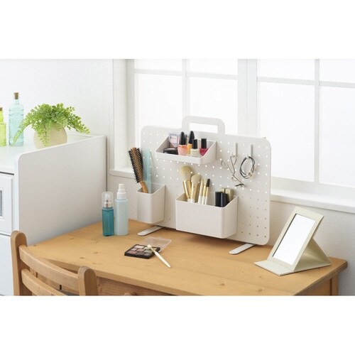 ペグボード 幅45×高さ30cm ホワイト