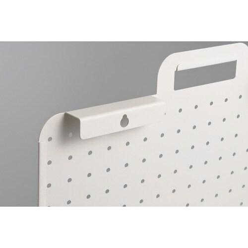 ペグボード 幅45×高さ30cm ホワイト