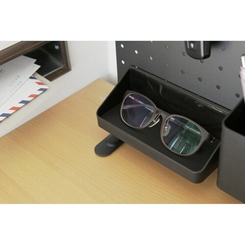 ペグボード 幅45×高さ30cm ブラック