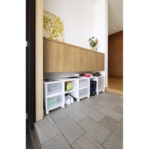 Fits フィッツ 差込式キャスター ホワイト×2