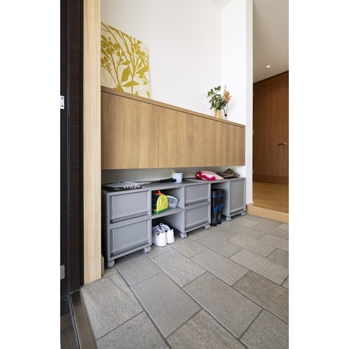 Fits フィッツ 差込式キャスター グレー×2