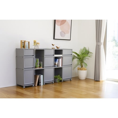 Fits フィッツ 差込式キャスター グレー×2