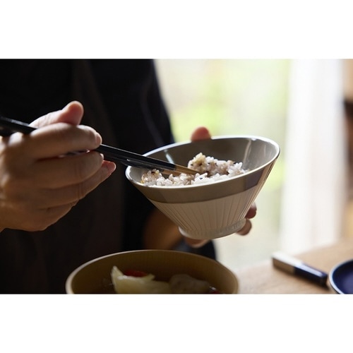 飯碗 13cm Craft Line グレージュ