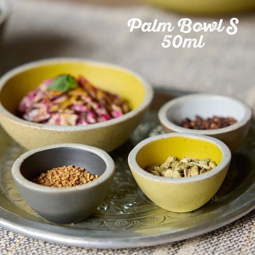 ボウル 7cm S Palm パーム イエロー