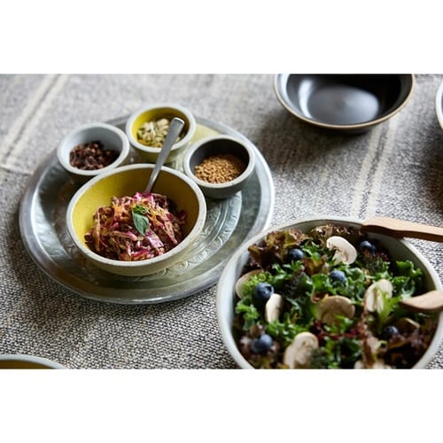 ボウル13cmMPalmパームイエロー×2