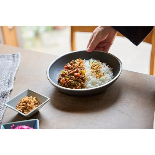 プレート 22cm Palm パーム ブラック×2