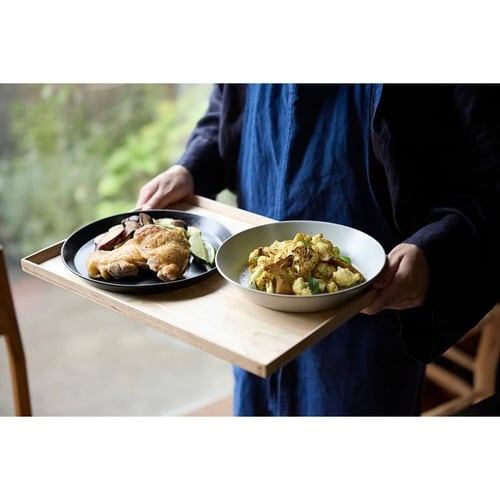 プレート 23cm L KASANE ブラック