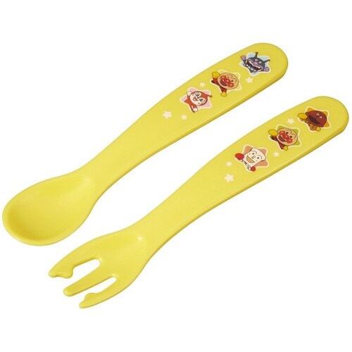 スプーン フォーク セット 13cm イエロー
