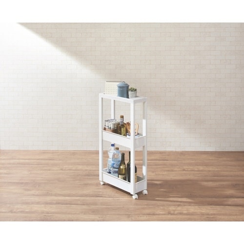 キッチンワゴンファビエスキピタワゴンスリム×2