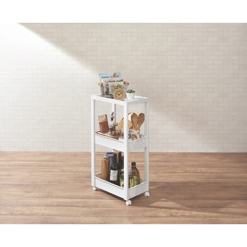 キッチンワゴンファビエスキピタワゴンワイド×2