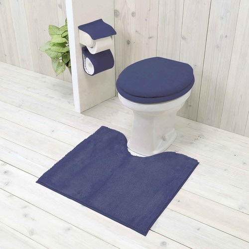 便座カバー U型 カラーショップ ディープブルー