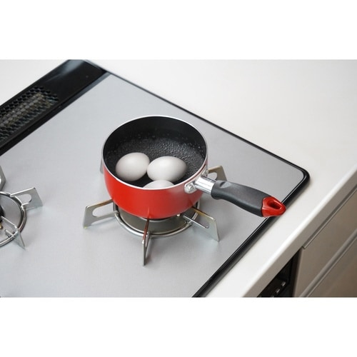 ミルクパン 14cm ガス火専用 レッド×2