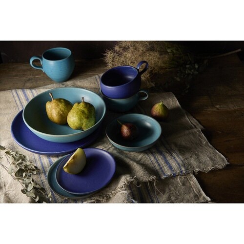 プレート 24cm Blueシリーズ インディゴ