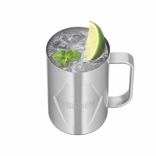 ビールジョッキ 600ml 真空断熱 ステンレス2