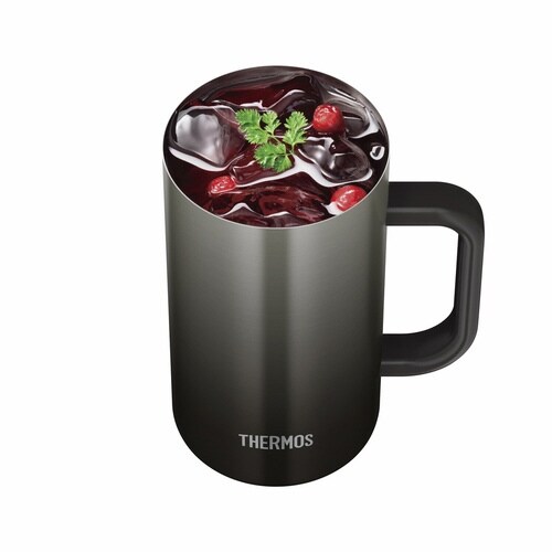 ビールジョッキ 720ml 真空断熱 ブラック