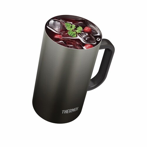 ビールジョッキ 720ml 真空断熱 ブラック