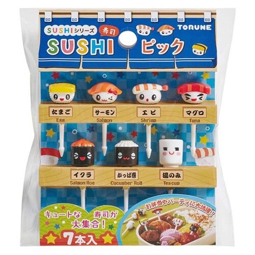 ピック 7本入り SUSHIピック