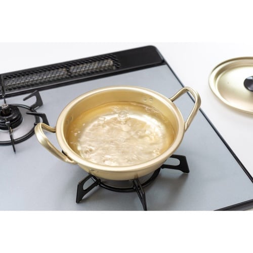 ラーメン鍋 18cm 浅型 アルミ製 味覚探訪×2